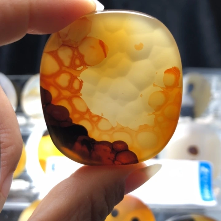 合金玛瑙/玉髓珠宝奇石103