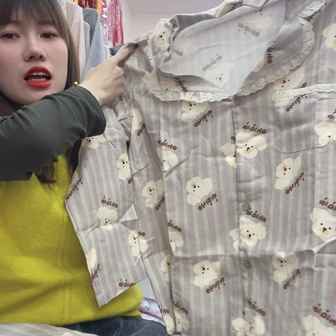 三醋酯纤维纯棉睡衣59.9