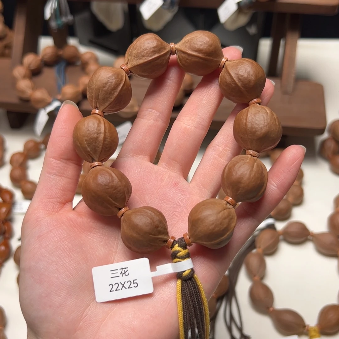 外***）橄榄核手串/手链22.25梅林铁核