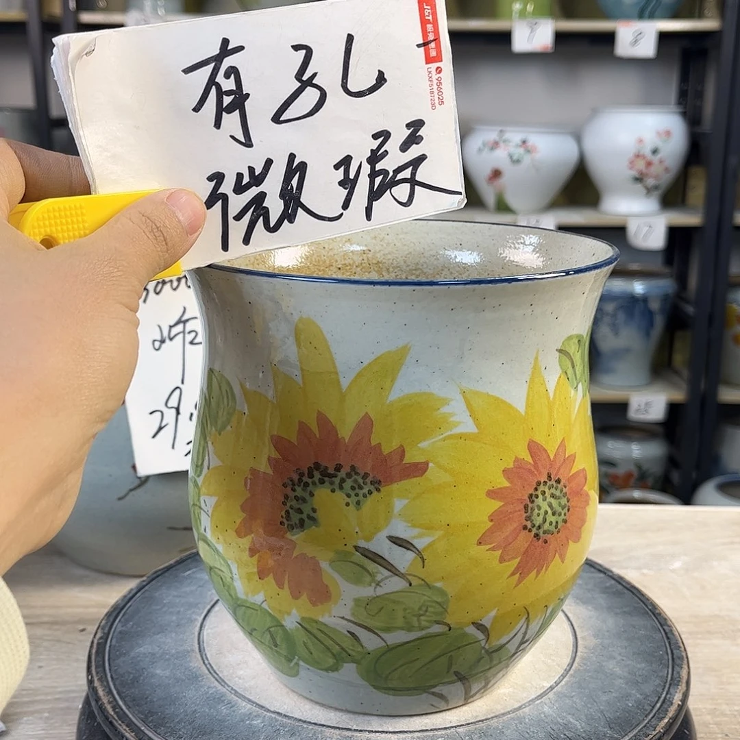 罐一***-11xc景德镇陶瓷花盆