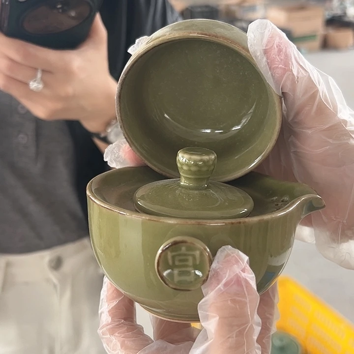 小米茶器龙泉青瓷