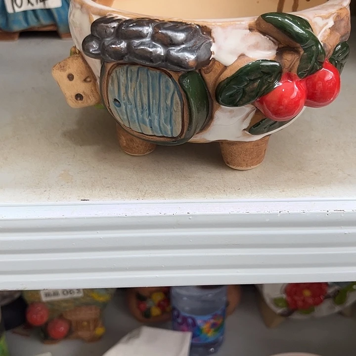 粗陶材质多肉花盆