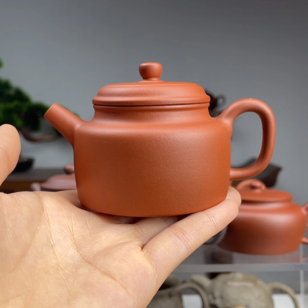 【闪购商品】紫砂茶壶导*生料朱泥德中容量125cc