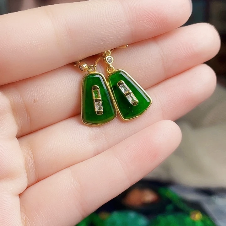 翡翠银S925镶嵌颈饰多样性