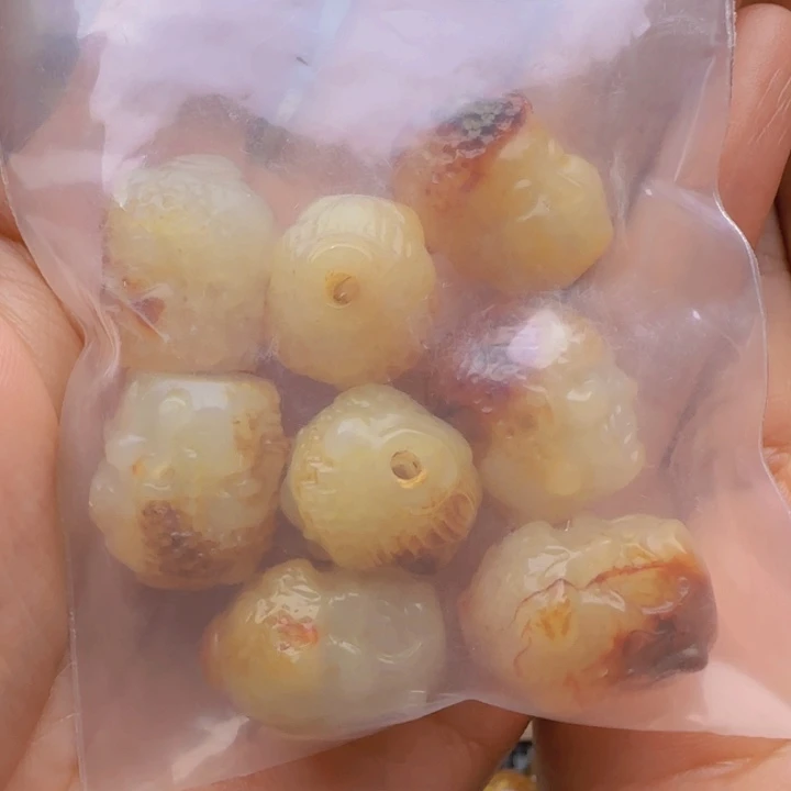 用***6和田玉（白玉）未镶嵌手链