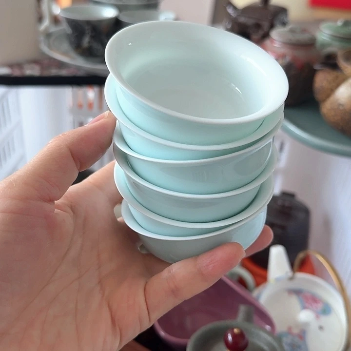 微瑕陶瓷茶具茶杯茶壶