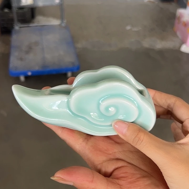 龙泉云间青瓷小米茶器