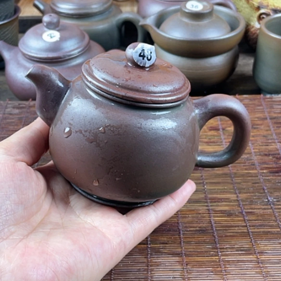 【闪购商品】柴烧茶壶260毫升左右瑕福利