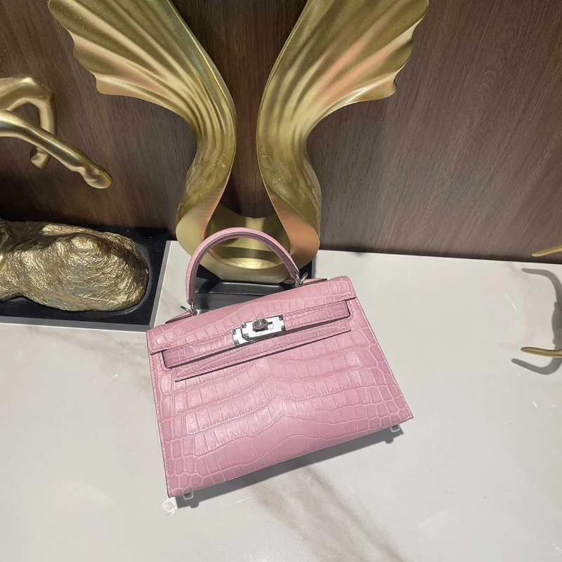 【KL-鳄鱼皮】女士时尚经典百搭手提包单肩包