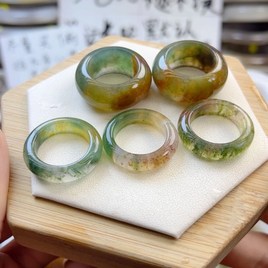 玛瑙/玉髓未镶嵌戒指69