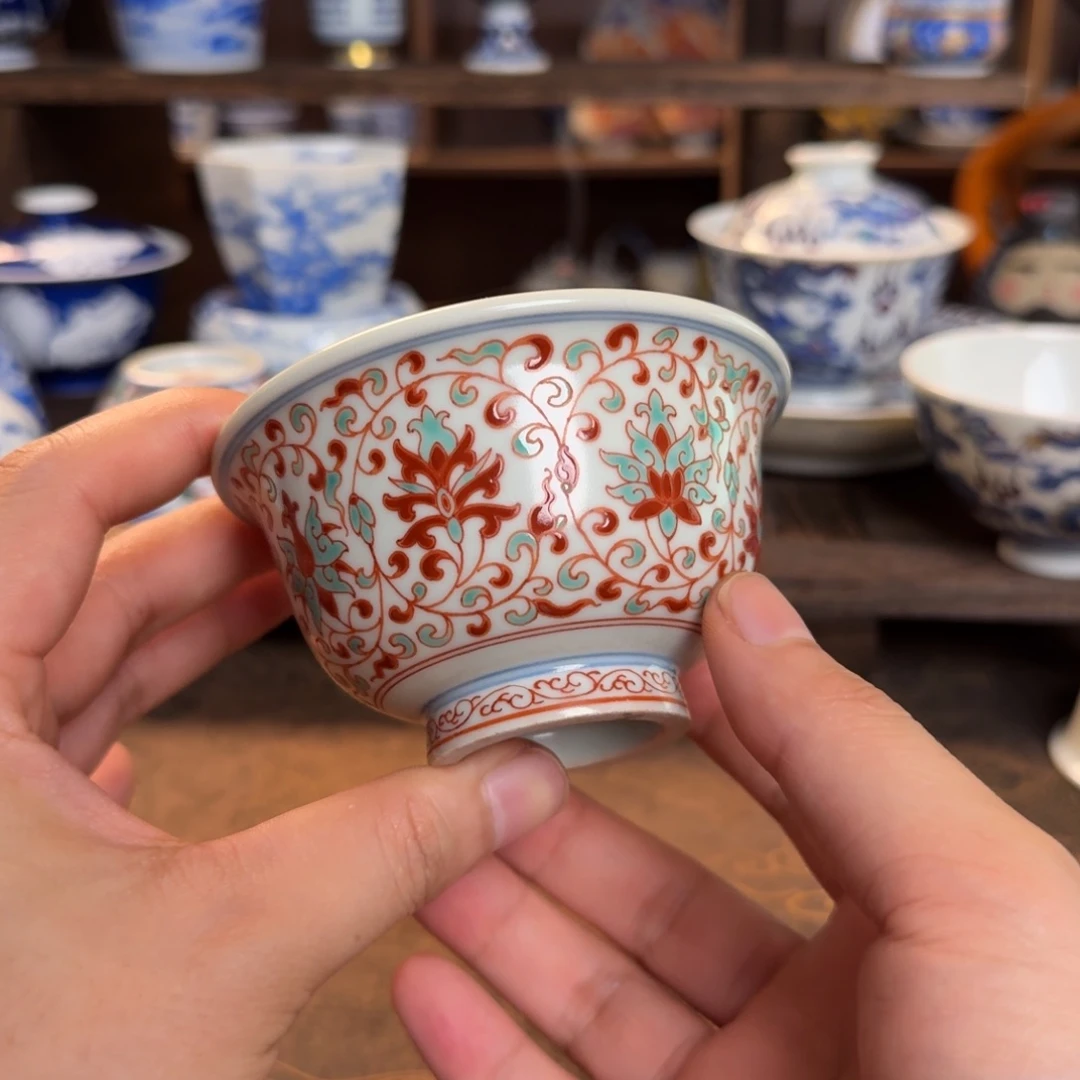 纯手工手绘陶瓷茶具