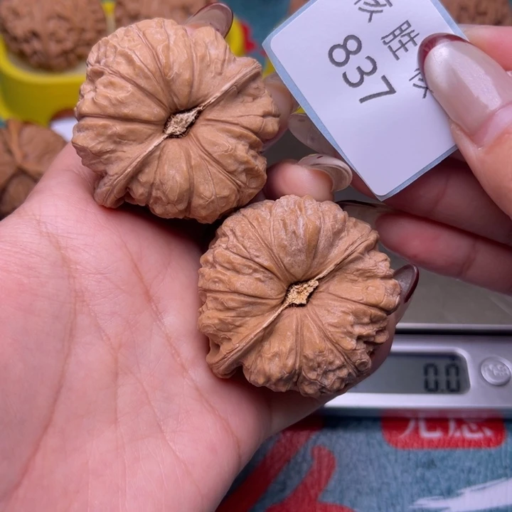 文玩核桃把件南瓜墩46.837