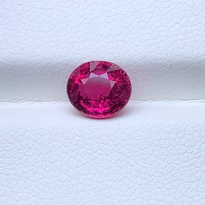 珠宝半成品未镶嵌碧玺1.3克拉卢比莱