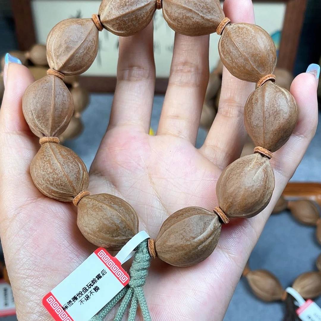 橄榄核手串/手链老*好1925梅林铁核