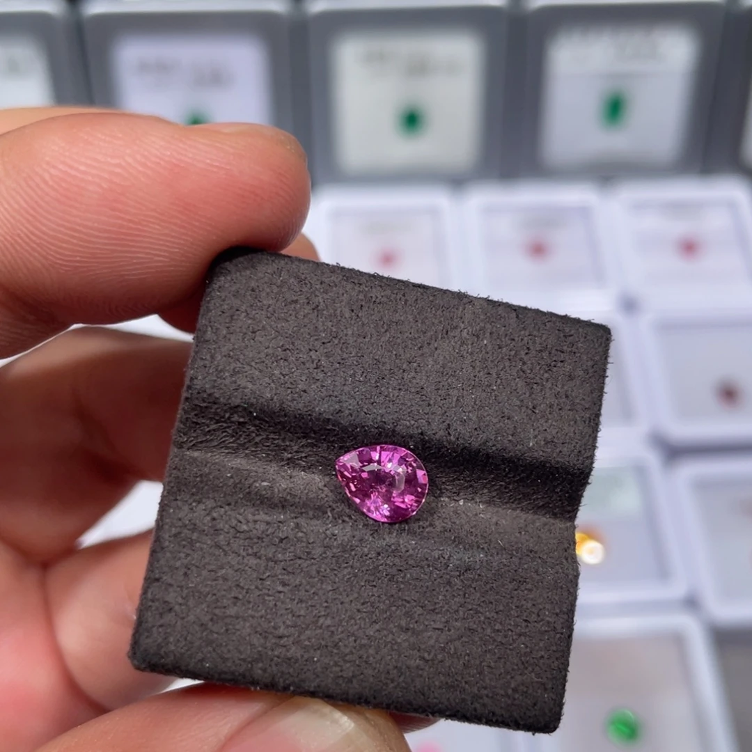 彩色蓝宝石裸石无烧粉色蓝宝石1.21ct