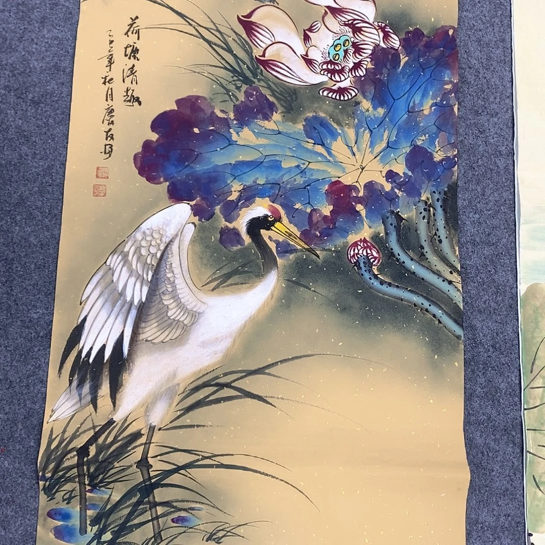 国画国画手绘作品