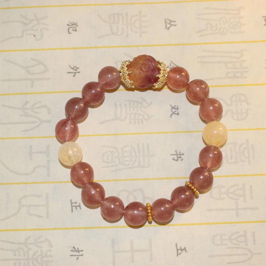 【青丘系列】胜乐DIY设计水晶手串