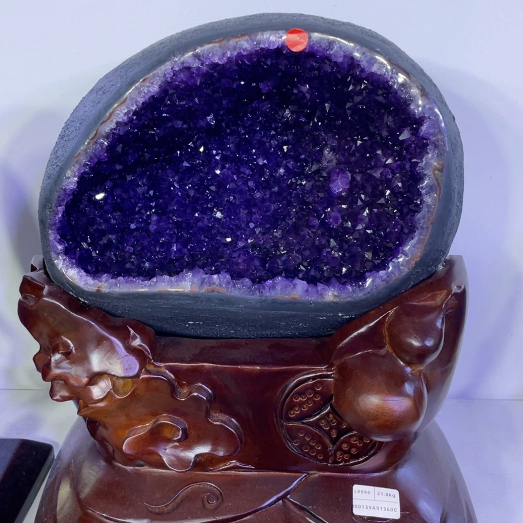 乌拉圭紫水晶摆件