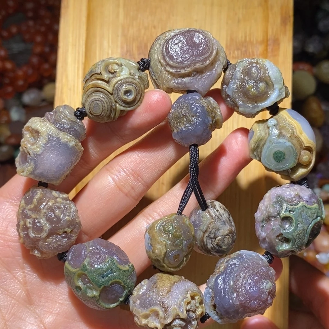玛瑙/玉髓未镶嵌珠宝半成品