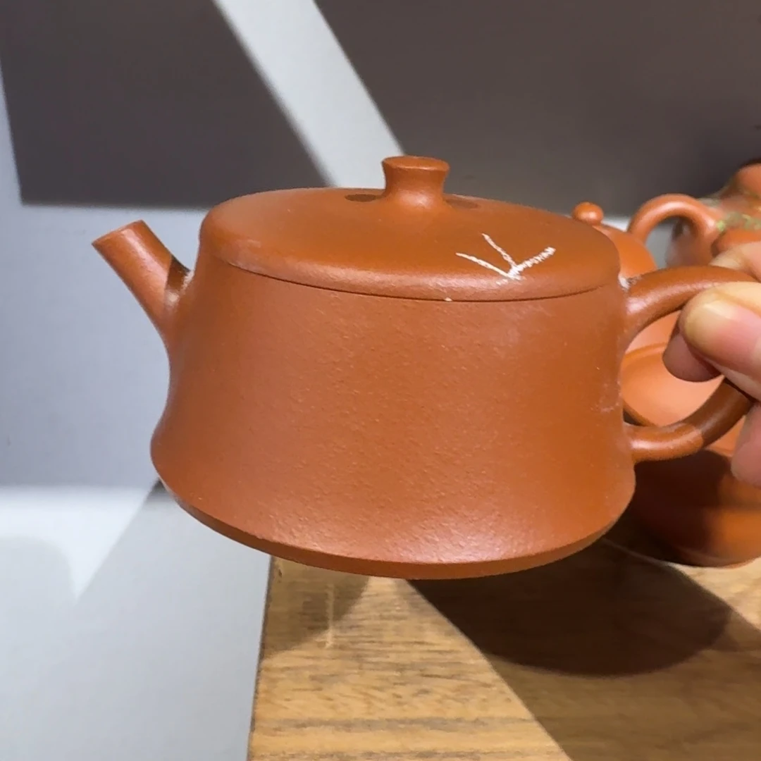 朱泥茶壶微瑕120毫升左右