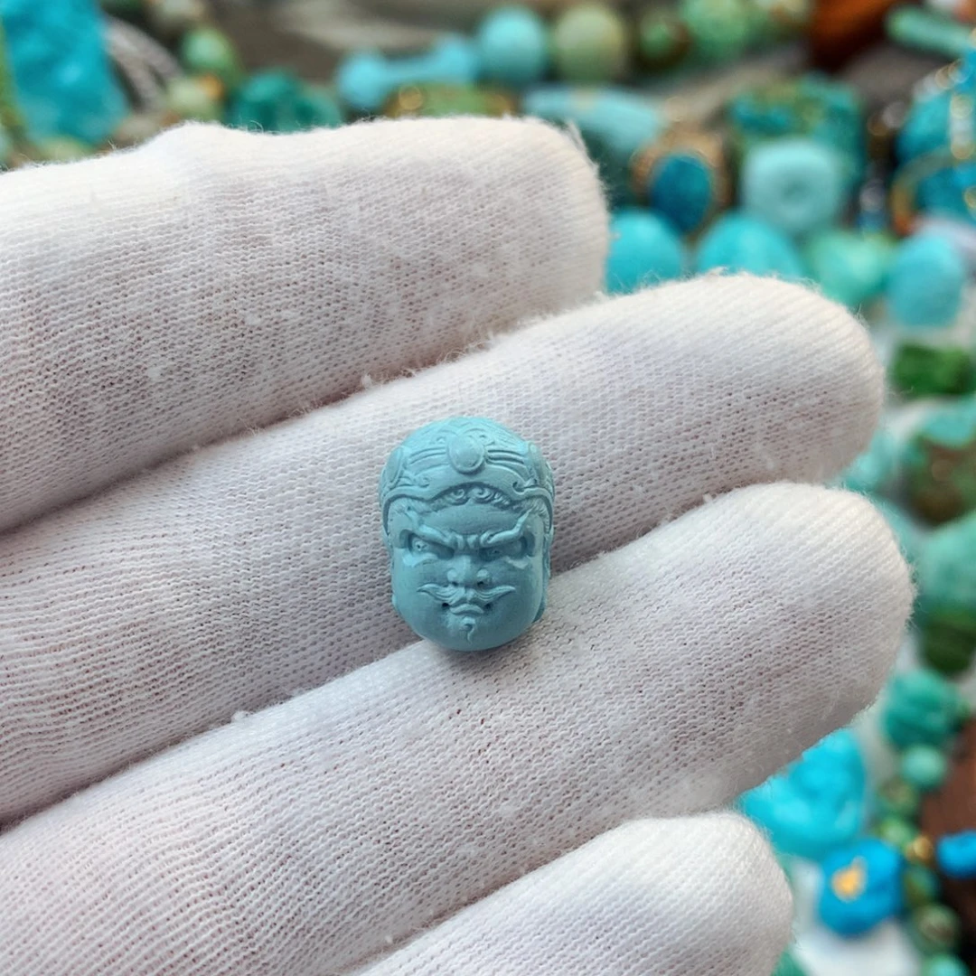 未镶嵌绿松石珠宝半成品