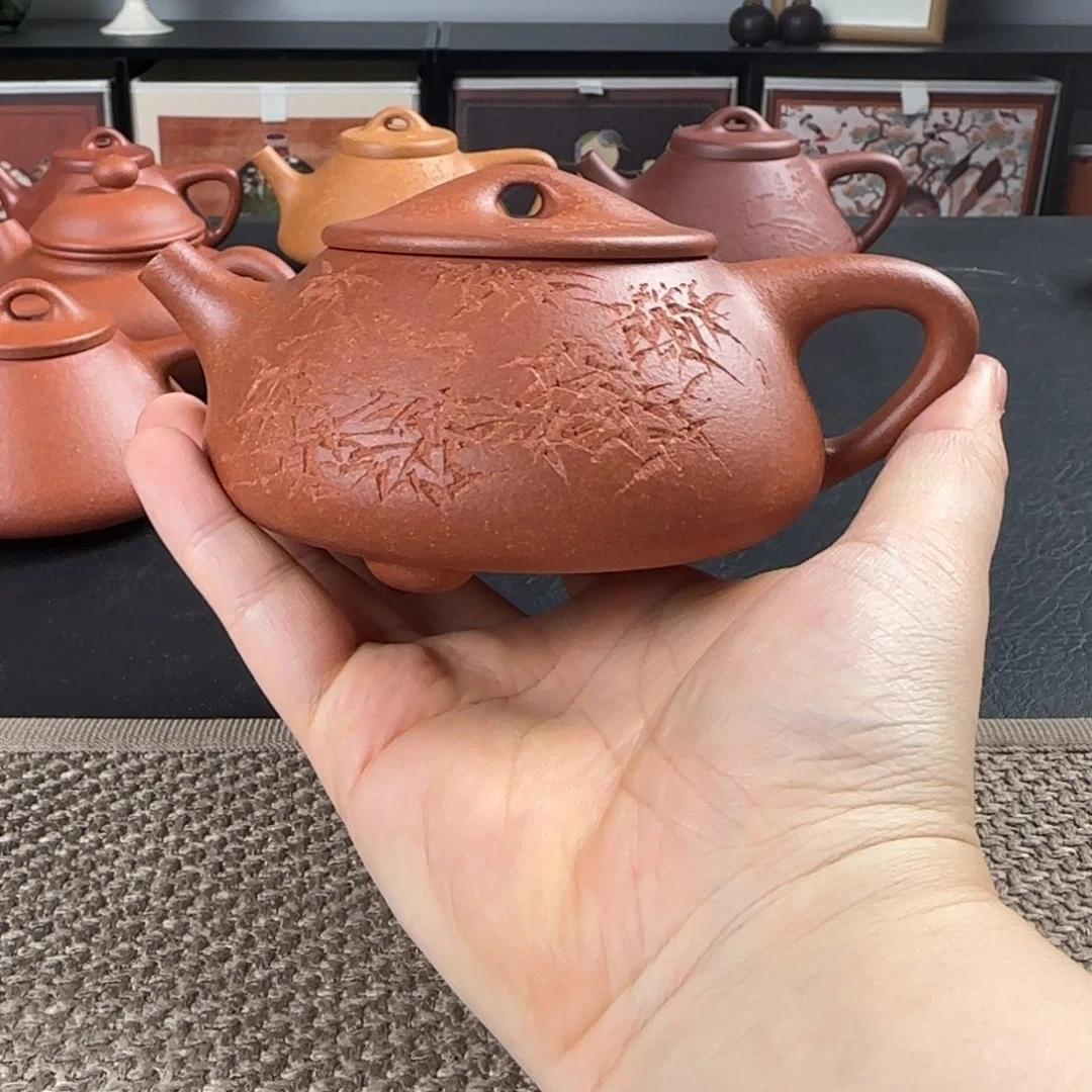 紫砂茶壶微瑕景舟