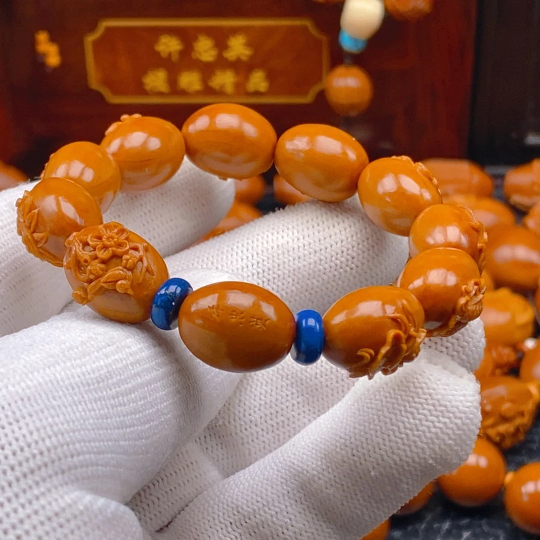 橄榄核手串/手链许忠英1.2小籽四季平安（不预定不议价）