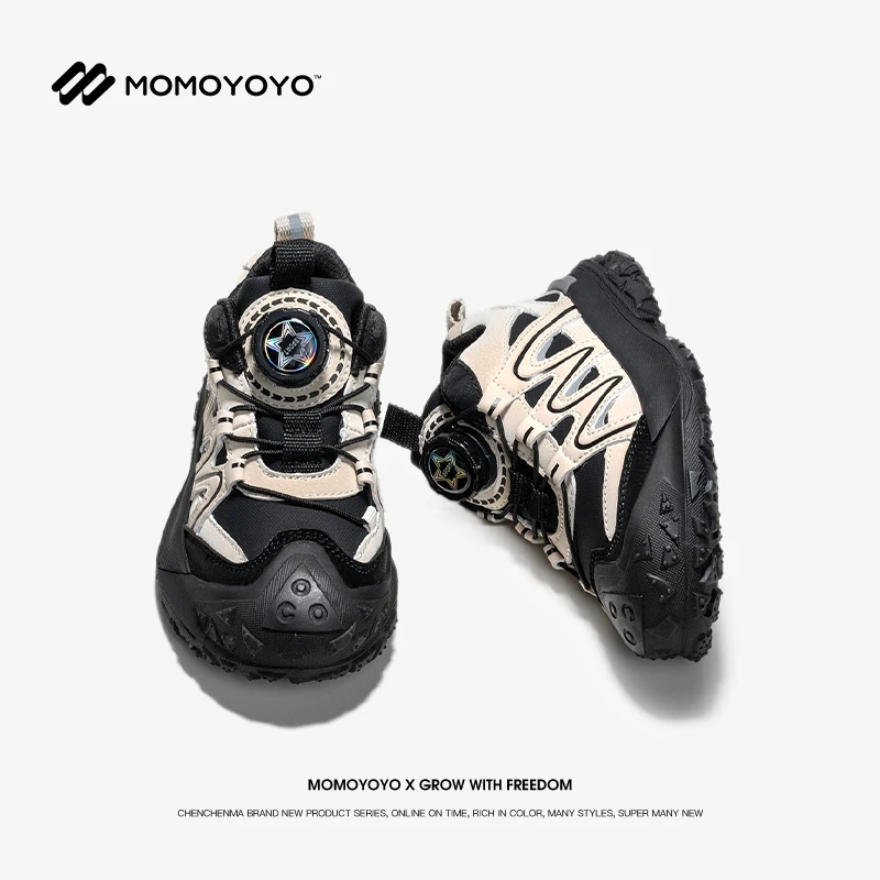 辰辰妈【登山者】儿童运动鞋秋冬款户外鞋扭扭扣大童童鞋23Q01012