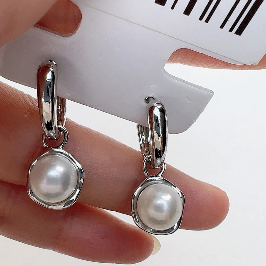 淡水珍珠耳饰未镶嵌