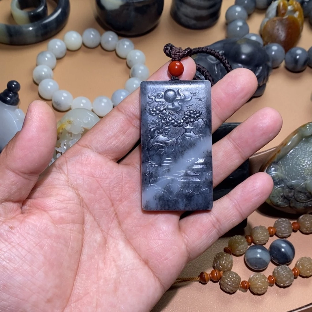 未镶嵌和田玉挂件