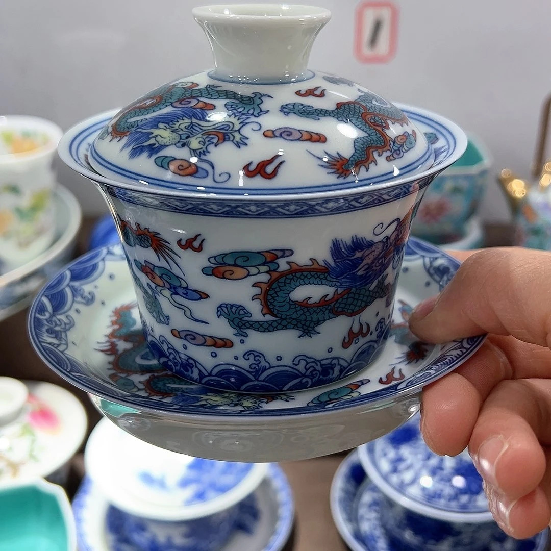 盖碗去景德镇等着我吧你景德镇景德镇