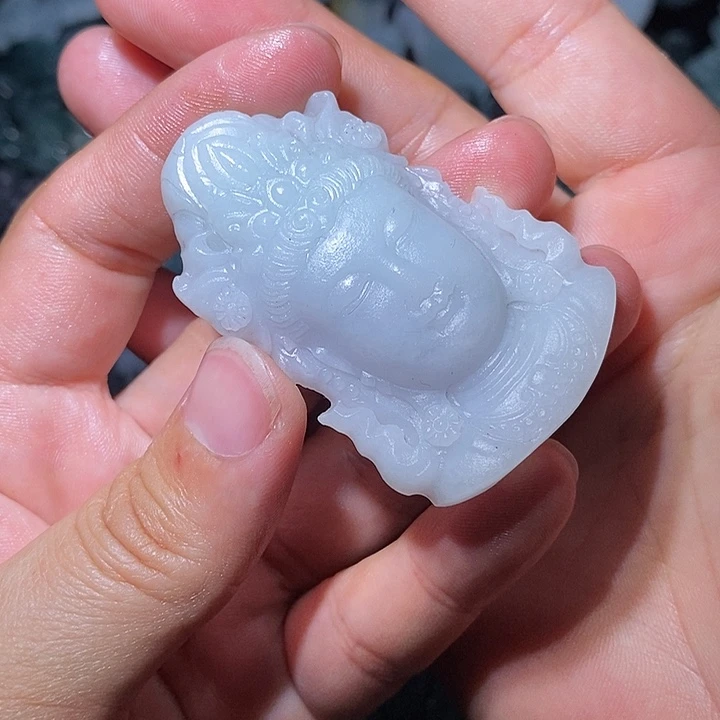 星***辰定制翡翠未镶嵌毛