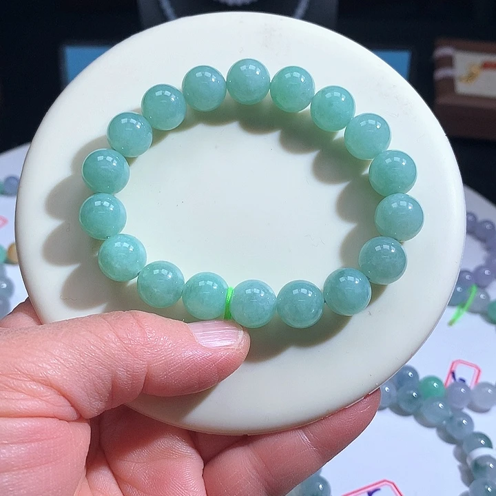 翡翠未镶嵌手串43