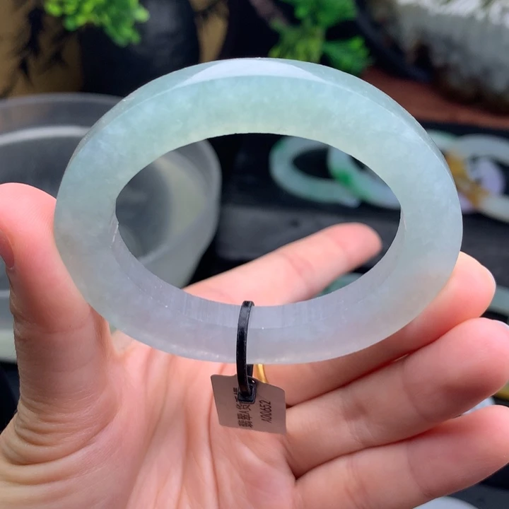 定制翡翠湖水蓝50-58未镶嵌