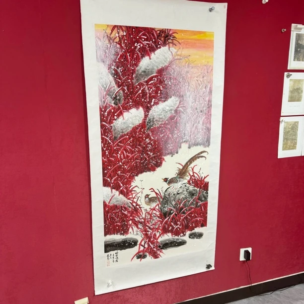 李老师花鸟绘画原作