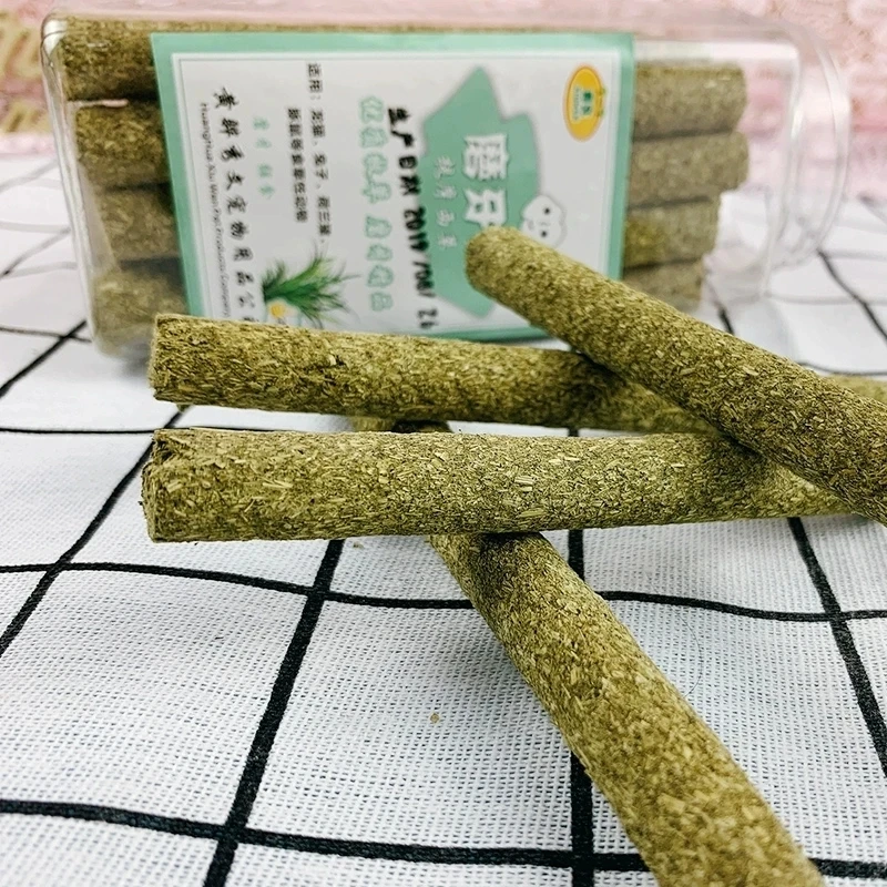苜蓿草磨牙棒宠物兔子荷兰猪龙猫豚鼠磨牙零食小宠用品