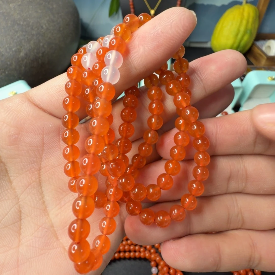 南红玛瑙未镶嵌单圈