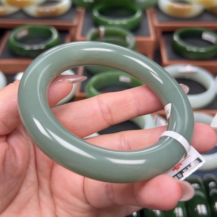 未镶嵌手镯和田玉6061圈口