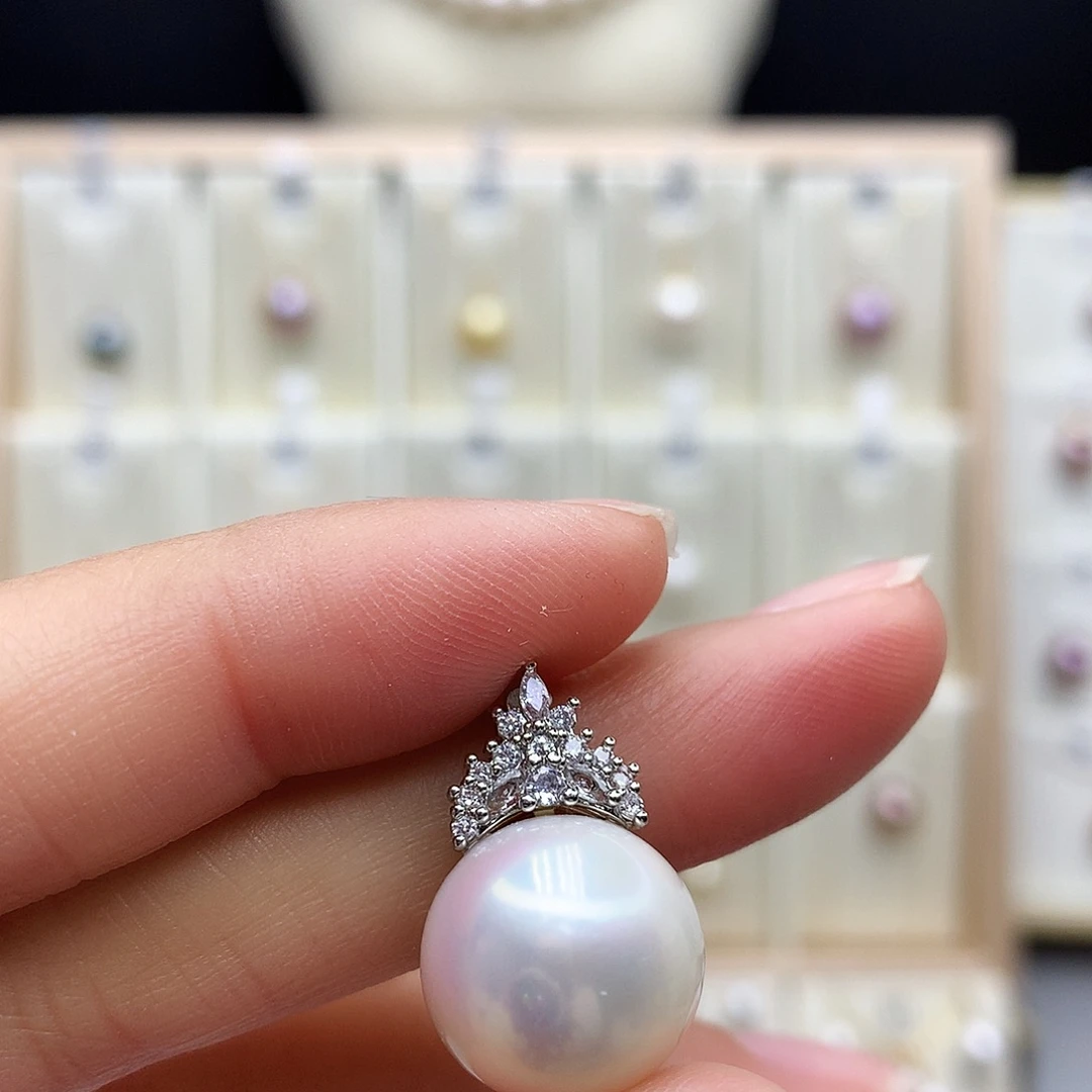 合金淡水珍珠颈饰