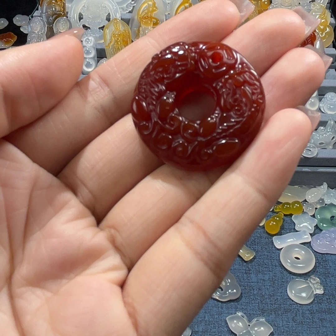 玛瑙/玉髓未镶嵌颈饰