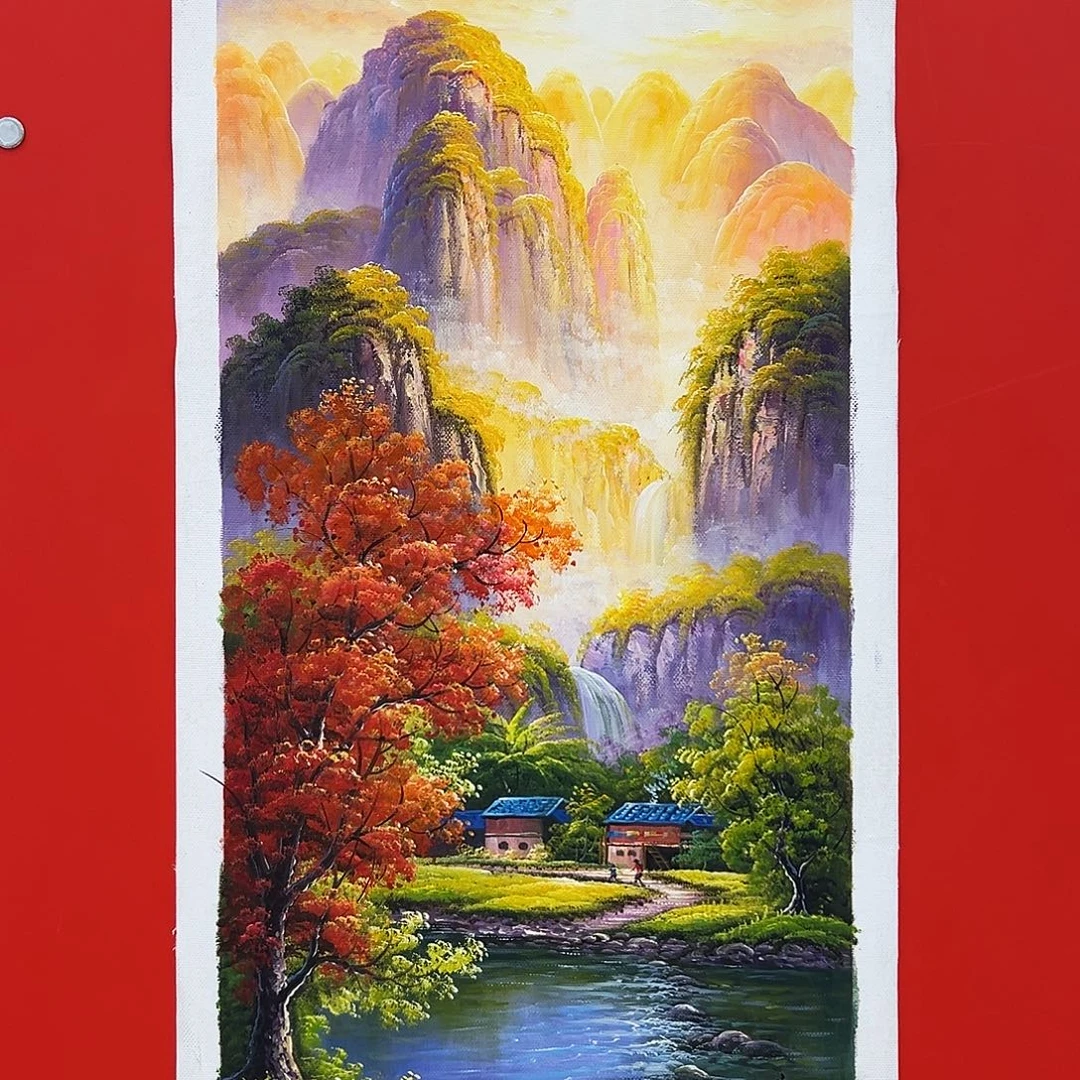 国画二郎展览原作