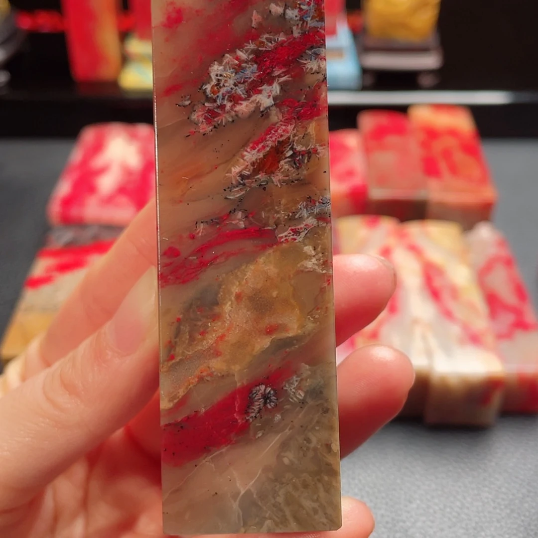 【闪购商品】昌化鸡血石筠**下邵氏鸡血石