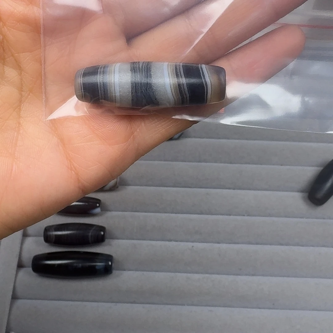 玛瑙/玉髓合金颈饰