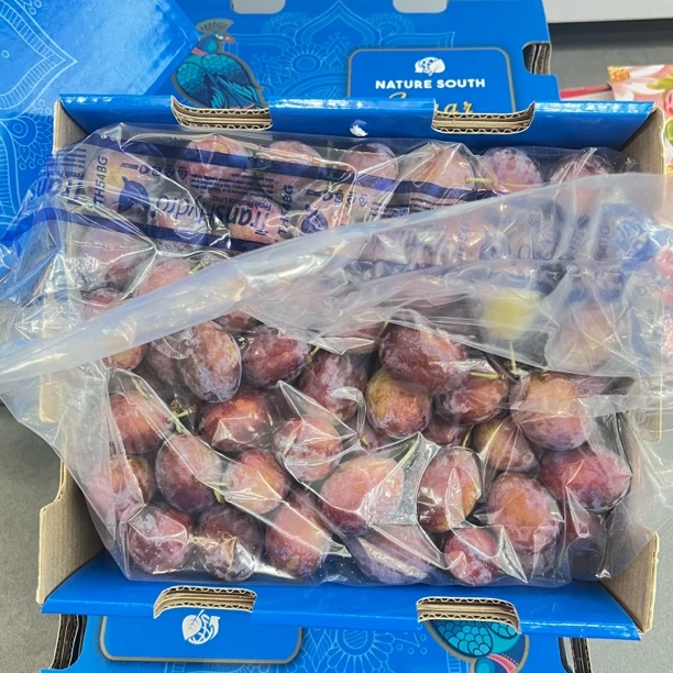 【甜腻爆汁】蓝孔雀单j西梅 约4.4斤/箱 甜度汁水恰到好处