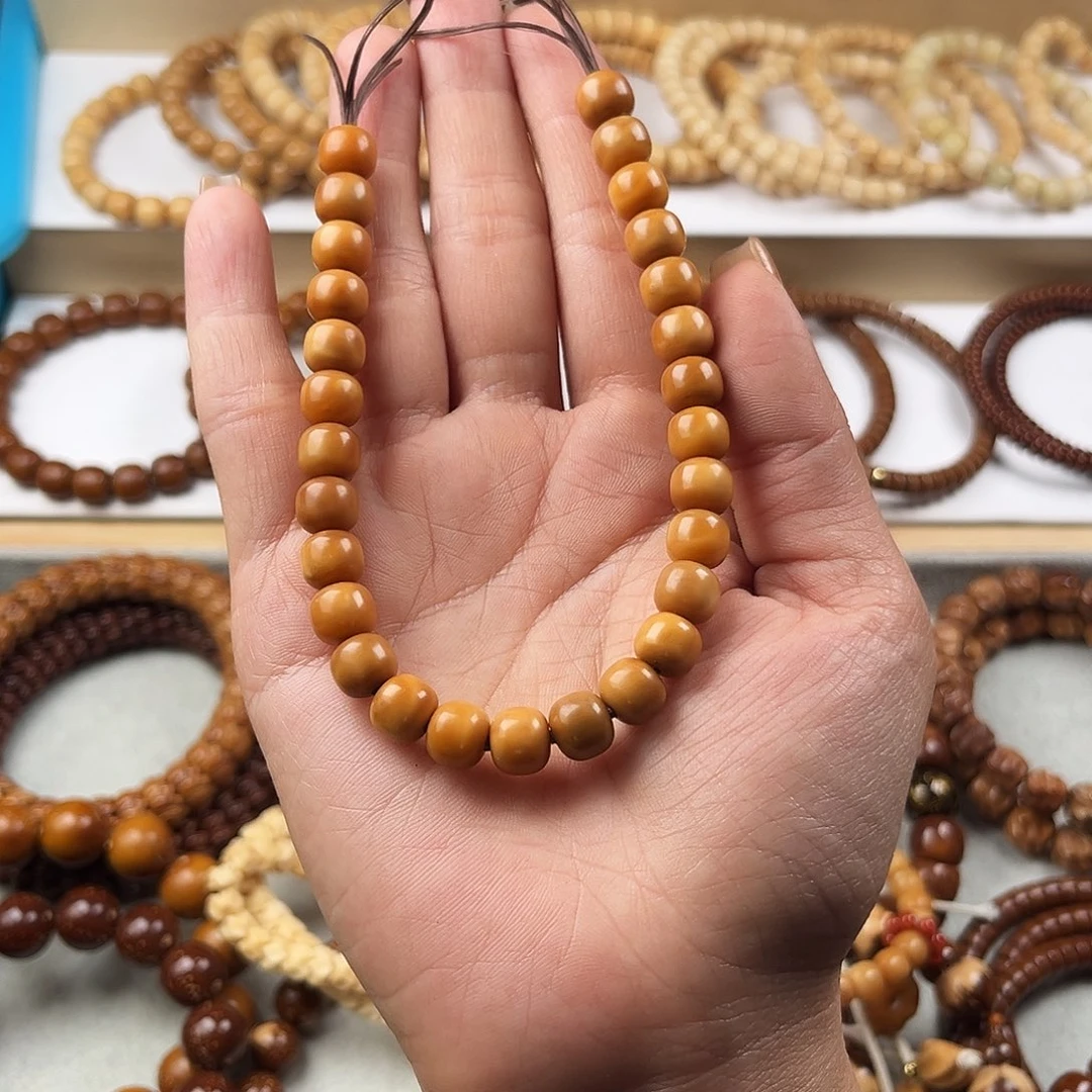 藤艺手串大*子8.6*7.8龙脊玉化单圈