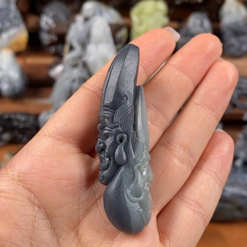 【闪购商品】未镶嵌和田玉挂件定制