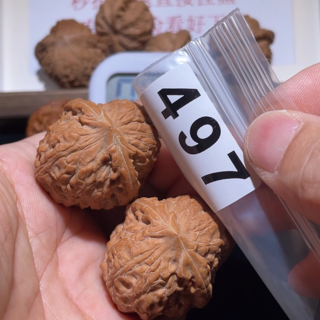 文玩核桃把件?****?大团元