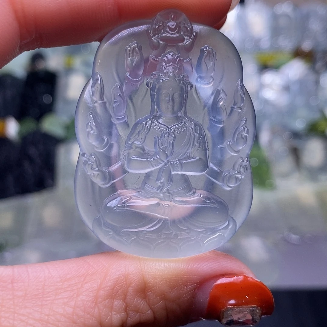 蛇纹石玉颈饰未镶嵌H*R，