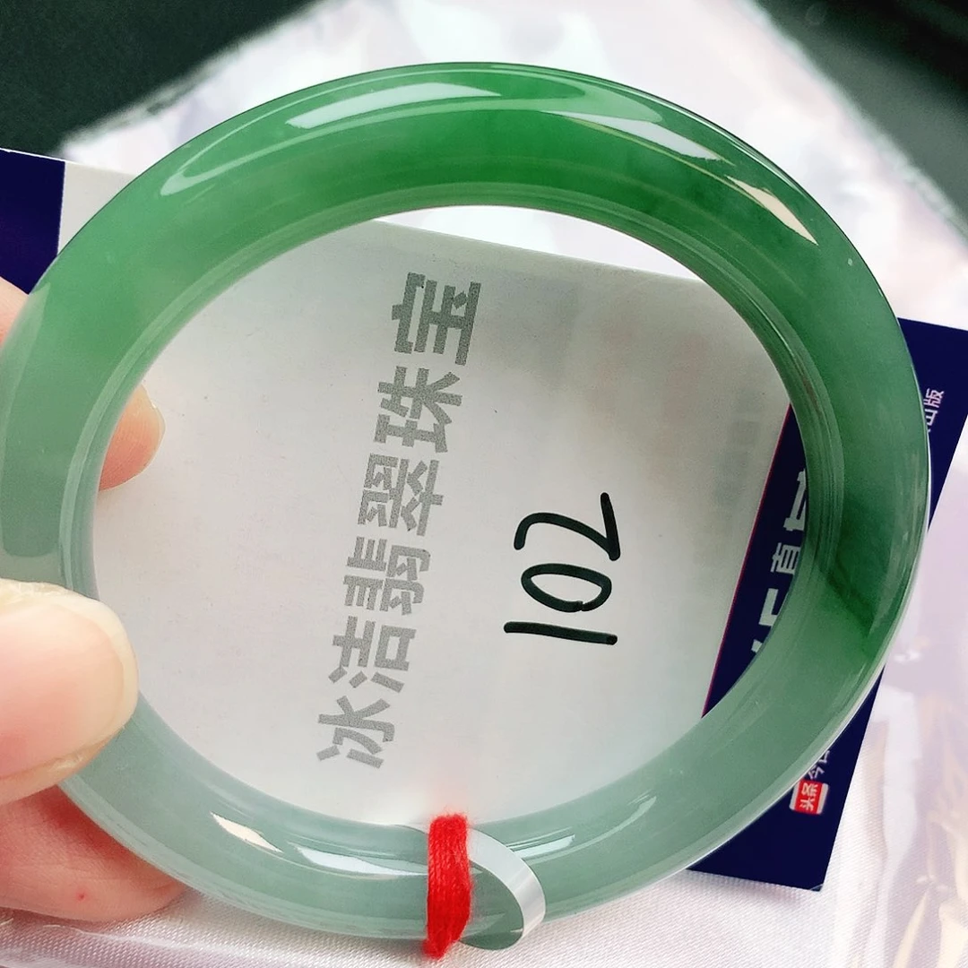 未镶嵌手镯翡翠缅甸天然A货翡翠手镯