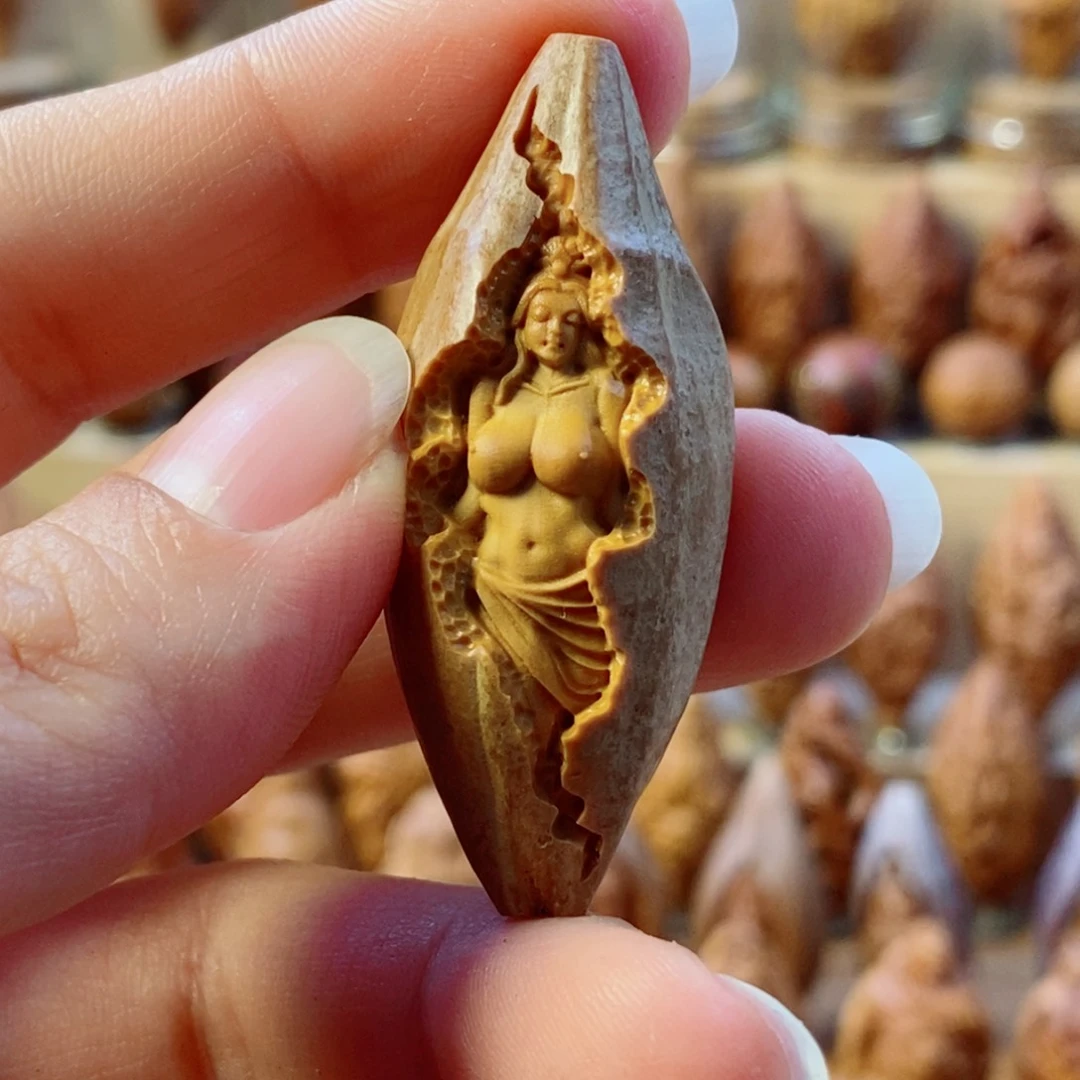 橄榄核手串/手链蔚****洋原皮美女